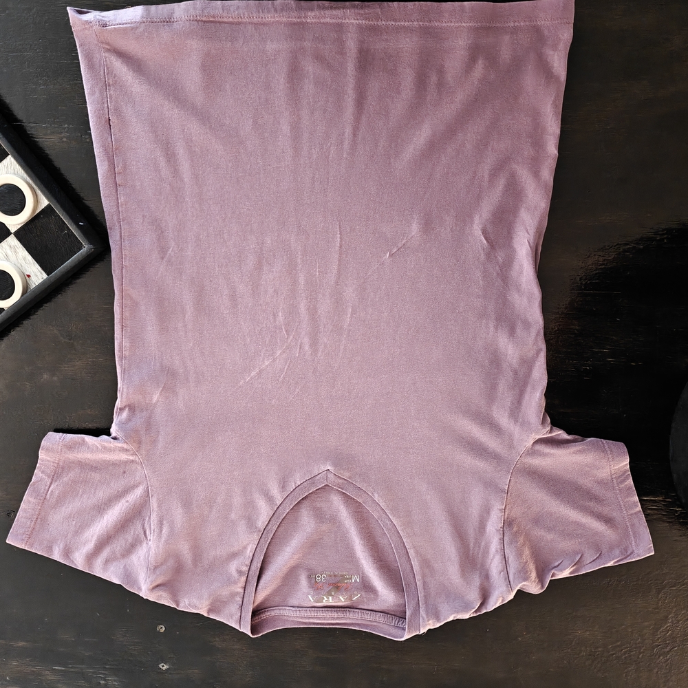 Zara Women's Mauve Sleepwear Top